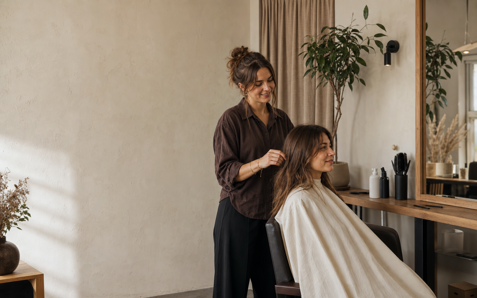 Przyjazny salon fryzjerski